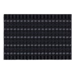 Astra Premium Tapis d'extérieur en polypropylène, Polypropylène, Noir/Anthracite, 50 x 80 cm