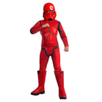 Rubie's 701277L000 Red Stormtrooper Deluxe Star Wars Kids Costume, 8-10 Years, Mulitcolour, 9-12 Years