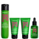 Matrix Food for Soft Shampoo 300ml, Hair Oil 50ml + 2x 50ml Mini Conditioners With Hyaluronic Acid For Dry Hair (Worth £40.82)