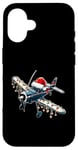 iPhone 16 RC Airplane Model Flight Pilot Christmas Hat Xmas Case