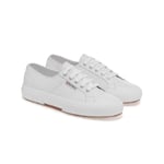 Superga Unisex Adult 2750 Nappa Leather Trainers (Optic White) - Size UK 5