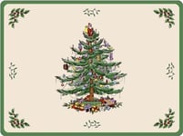 Spode Christmas Tree SMALL SIZE Placemats 12 x 9 Box of 6