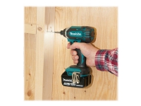 Makita DTD152Z - Stötdrivare - sladdlös - 1/4-tums hexuttag 6.35 mm - 165 N·m - 125 mm - inget batteri - 18 V - SOLO