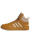 adidas Men's Hoops 3.0 Mid Lifestyle Basketball Classic Fur Lining Winterized Shoes, mesa/Magic Beige/mesa, 11.5 UK