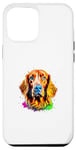 iPhone 12 Pro Max Irish Setter Pop Art & Splash Art Irish Setter Case