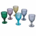 Villa D'Este Home Tivoli 2191709 Syrah Lot de 6 verres à vin, multicolore