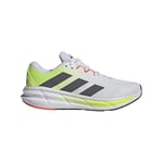 adidas Homme Questar 3 Running Shoes Chaussures de Course, Cloud White/Grey Five/Lucid Lemon, 46 2/3 EU