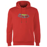 Avengers Spiderman Comics Logo Hoodie - Red - L - Rouge