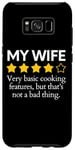 Galaxy S8+ Funny Saying My Wife Very Basic Cooking Features Sarcasm Fun Case