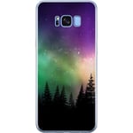 Samsung Galaxy S8+ Läpinäkyvä Puhelinkotelo Norrsken