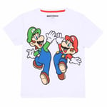 Nintendo Super Mario - Mario And Luigi - 3-4 Years - Unisex - New t-sh - S777z