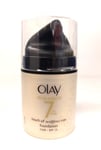 Olay Total Effects 7 in 1 moisturiser touch of Max Factor Fai 37ml Day SPF15