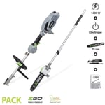 Pack multifonction élagueuse sur perche sans fil guide Oregon 25cm Ego Power+