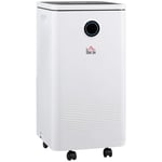 Ultra-Quiet 10L/day Portable Dehumidifier – Perfect for Home & Laundry!