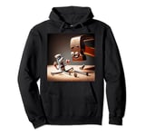 Fantasy Cute Crying Nail Wood Pullover Hoodie