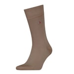 Tommy Hilfiger Strømper Men Premium Birdseye Socks Brun Str 47/48 Herre