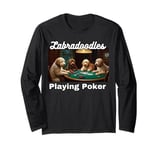 Dogs Playing Poker Labradoodles Dog Labradoodle Australian Long Sleeve T-Shirt