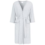 Damella Viscose Plain Wave Robe CL2 Lysgrå Bambus X-Large Dame