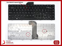 Clavier Ordinateur Portable Dell Latitude 14 3440 Avec Adhésifs Layout Italien