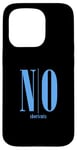 Coque pour iPhone 15 Pro Bleu NO raccourcis Bleu Graphique