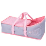 Tiny Treasures My First Baby Doll Carry Cot