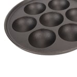 7 Hole Non-Stick Takoyaki Griddle Pan Cast Iron Takoyaki Griddle Pan For Home