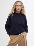 Barbour Shelby Long Sleeve T-Shirt, Navy