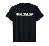 Cute Rice Design For Men Women White Food Cooker Rice Lover T-Shirt