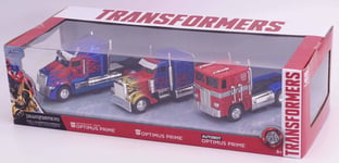 JADA TOYS - 3 camions OPTIMUS PRIME – Transformers - 1/32 - JAD33396