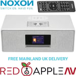 Noxon Pilatus White With CD Player, DAB+/FM & Internet Radio Bluetooth