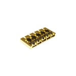 Graph Tech Ghost PN-8370-G5 - 5-String Loaded Hipshot A Style Bass Bridge, Gold