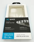 Speck Presidio Clear Gold Glitter Anti Scratch Case Cover for iPhone 11 Pro