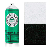 Spray.Bike Klarlakk Med Grønn Glitter Effekt 400 ml