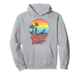 Stranger Things Surfer Boy Pizza Demogorgon Cali Retro 80s Pullover Hoodie