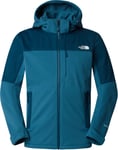 The North Face Men's Diablo Softshell Jacket Midnight Petrol/Mallard Blue, XL