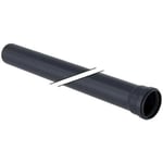 Geberit Silent-Pro Rør m/1 muffe 90 x 1000 mm - 2293723