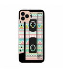 Coque Iphone 11 PRO MAX cassette aztec K7 tape