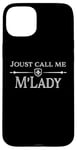 Coque pour iPhone 15 Plus Costume de fête de la Renaissance My Lady Joust Larp