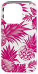 Coque pour iPhone 14 Pro Festive Tropical Ananas Coque de téléphone Motif Noël