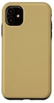 Coque pour iPhone 11 Couleur beige simple