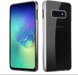 Hsp Coque Transparente Compatible Avec Samsung Galaxy S10e | Étui En Silicone Tpu De Qualité Supérieure | Pour Le Chargement À Induction | Résistant Aux Rayures Et Aux Chocs | Microdot | Mince