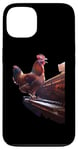 Coque pour iPhone 13 Poulet piano