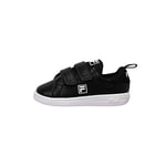 Fila Mixte enfant Crosscourt 2 Nt Velcro Tdl Basket, Noir, 22 EU