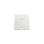 Barcelona Led - Embouts de finition pour profilé aluminium double ruban led - Blanc