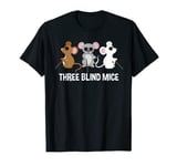 Three Blind Mice Kids Nursery Rhyme T-Shirt