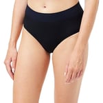 sloggi Ever Infused Aloe High Waist Femme, Black, S