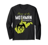 Home Of The Mothman West Virginia State American Cryptid Long Sleeve T-Shirt