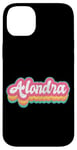 Coque pour iPhone 14 Plus Alondra Prénom Fille Vintage Années 70 80 Personnalisé