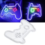 Shipenophy - LED Gaming Neon Lights Gamepad Neon Lights applique murale de jeu -manette de jeu