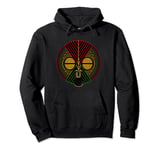 Black History Month African Mask Pullover Hoodie